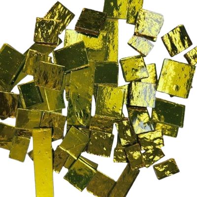 Yellow Mirror Mix Offcuts 1/2 Lb