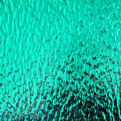 Teal Ripple Mirror Sheet- Limited Quantity