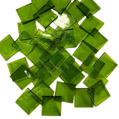 Spring Green Transparent Tiles