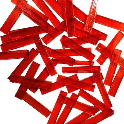 Transparent Orange Flame Skinnies