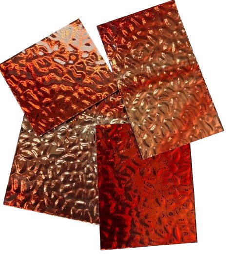 Psychedelic Sunset Mirror -1/2 lb Assorted Pieces