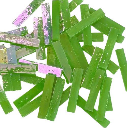 Iridescent Lime Green Skinnies