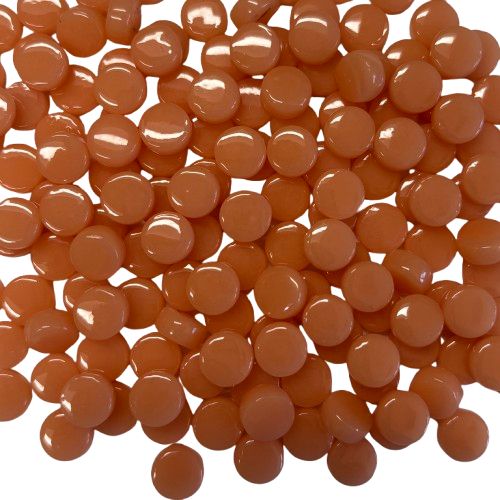 Apricot Glass Mini Dots