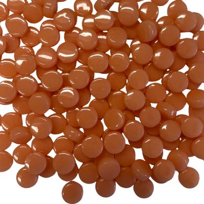Apricot Glass Mini Dots