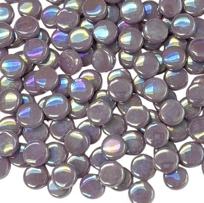 Iridized Lilac Purple Glass Mini Dots Iridized Lilac Purple Glass Mini Dots