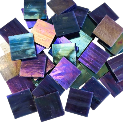 Iridescent Purple Tiles