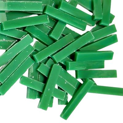 dark teal skinny glass mosaic tile