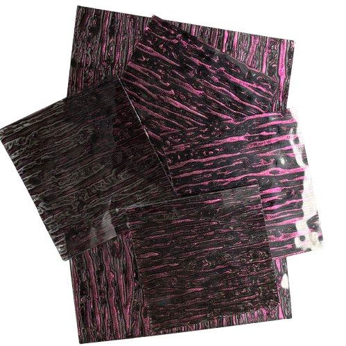 1/2 Lb Red Sparkle Rain Glass Pieces