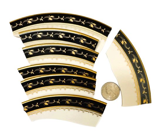mikasa crown hall plate pieces for mosaics