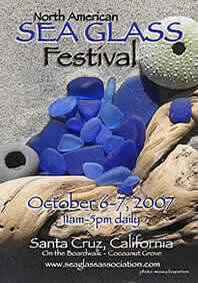 North American Sea Glass Festival Poster, 2007 - 11"x17"