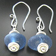 Royal Blue Bauble Earrings