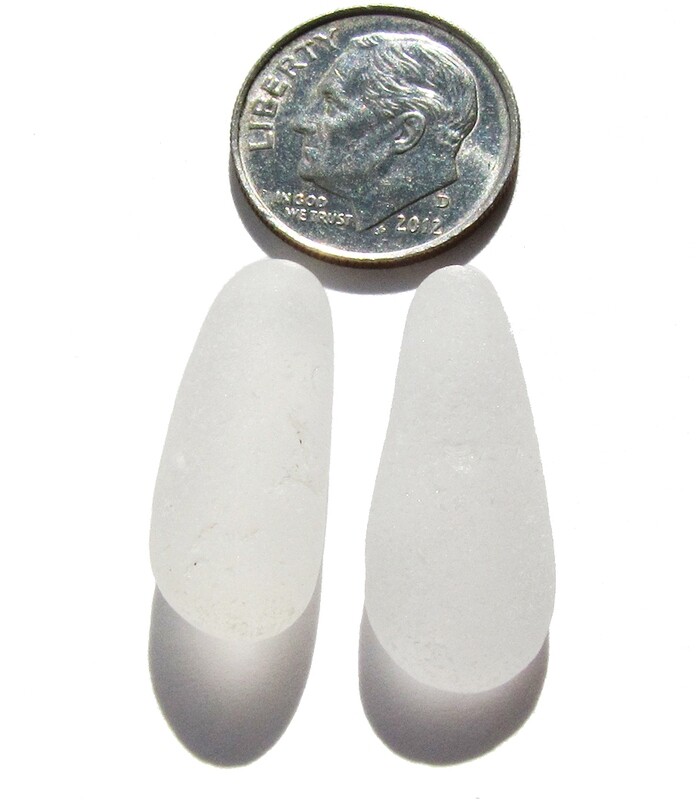 Frosty White Mermaid Tears - 2pcs