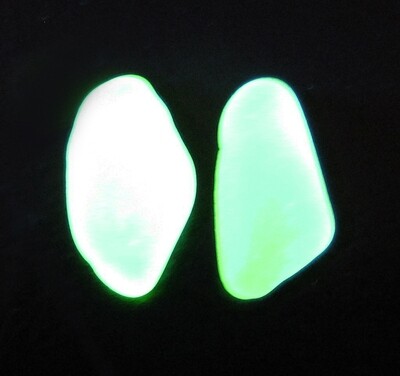 UV Glowing Lime Pair
