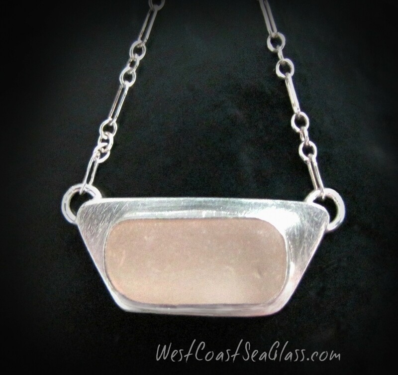 Sweet Pink Sea Glass Bar