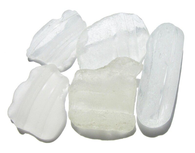 Large White Bottle Rims - 5pcs
