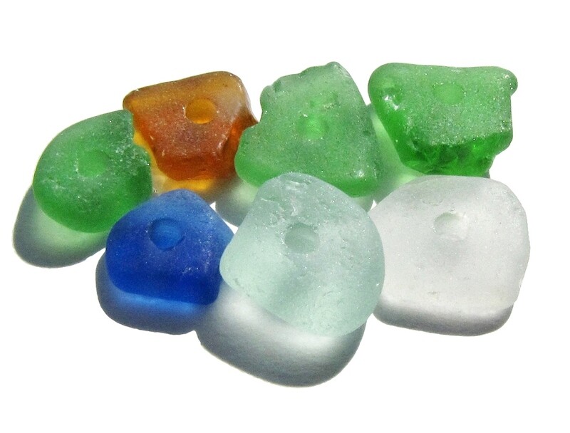 Festive Caribbean Beads - 7pcs