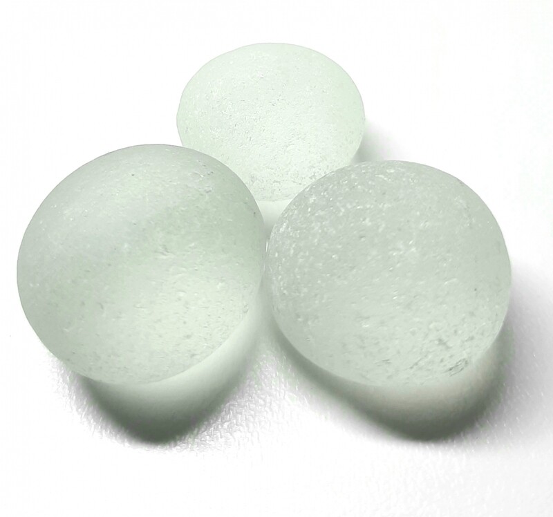 Large, White Spheres - 3pcs