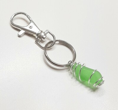 Emerald Green Key Chain