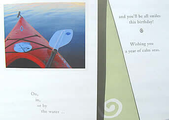 Kayak Birthday Card