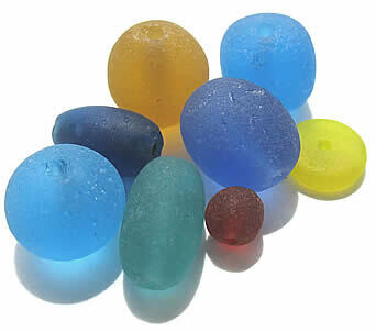Sea Glass Beads 5x7 Print