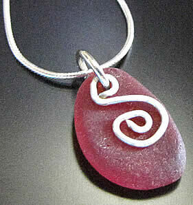 Red Whimsical Necklace