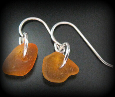 Rarest Orange on Sterling Silver