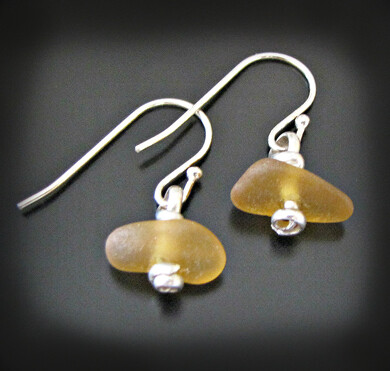 Simple Yellow Dangles