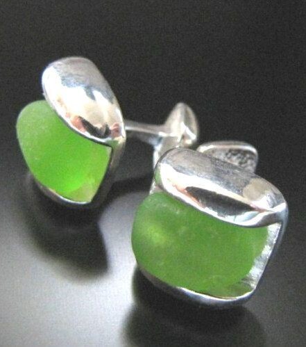Emerald Green Cufflinks