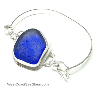 Cobalt Reef Hinge Bracelet