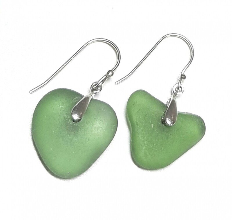 Olive Green Hearts