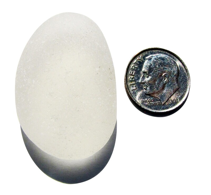 Frosty Sea Glass Oval