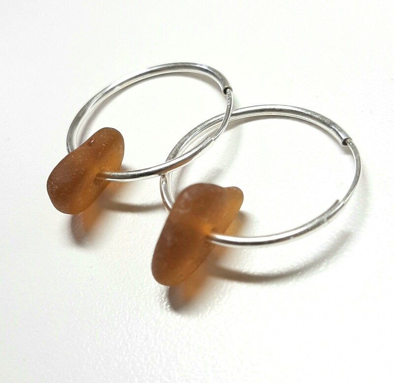 Amber Brown Hoops