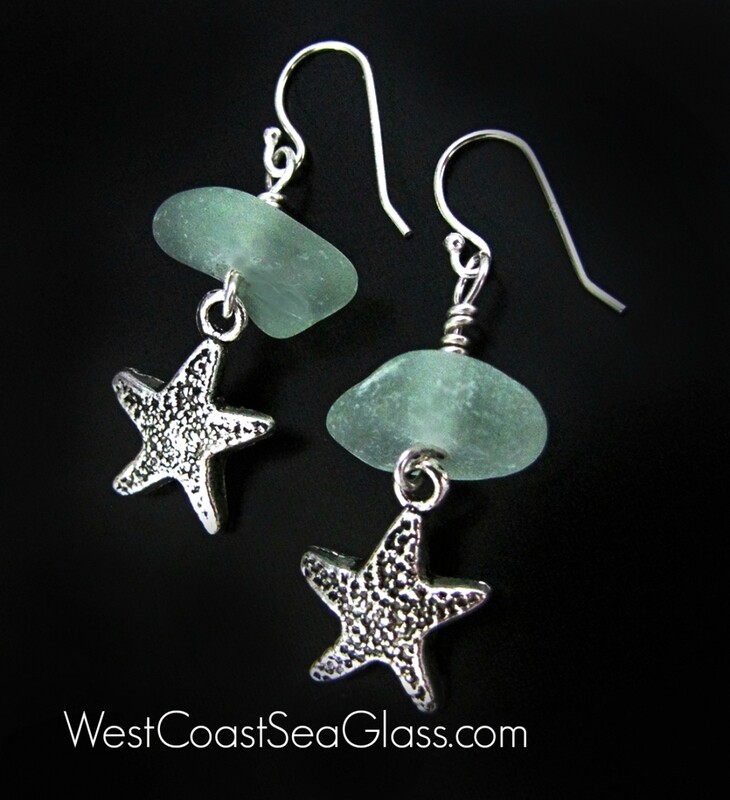 Seafoam Green with Sea Stars