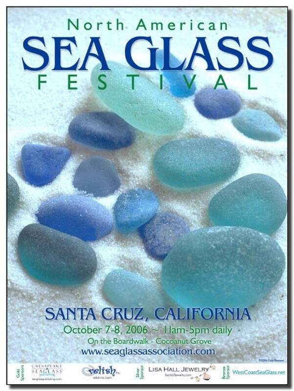 North American Sea Glass Festival Poster, 2006 - 24"x18"