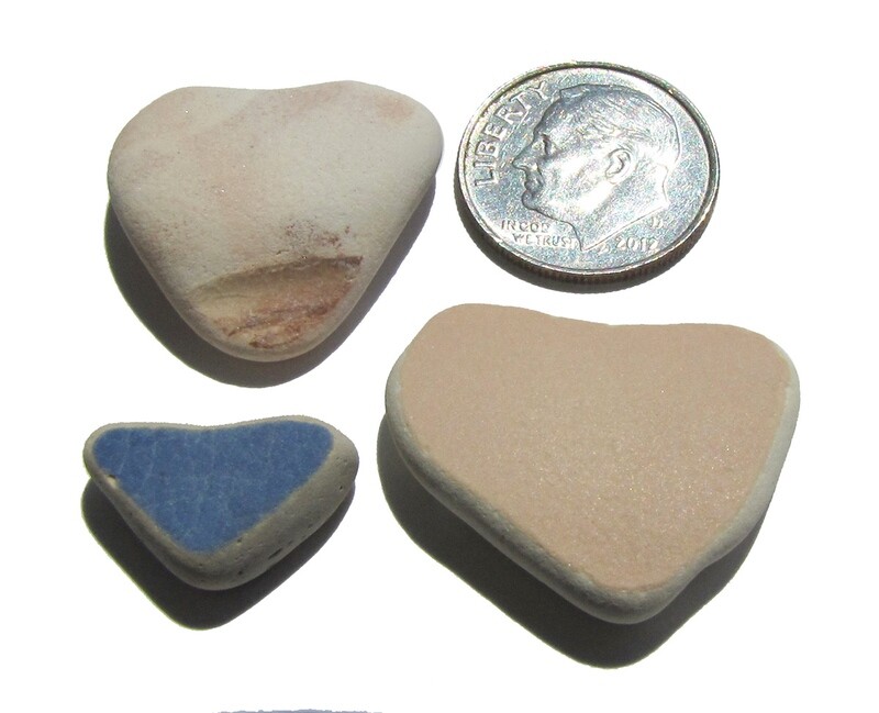 Playful Sea Pottery Hearts