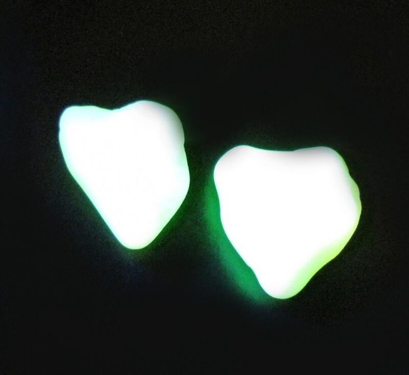 Chunky Glowing Hearts Pair