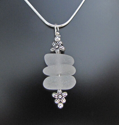 Frosty Winter White Necklace
