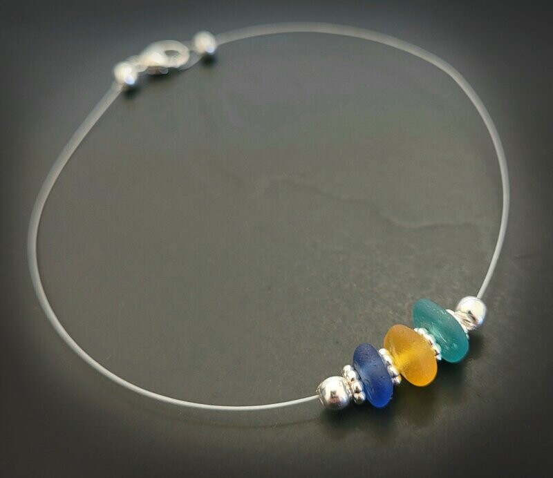La Belleza - Three Piece Anklet