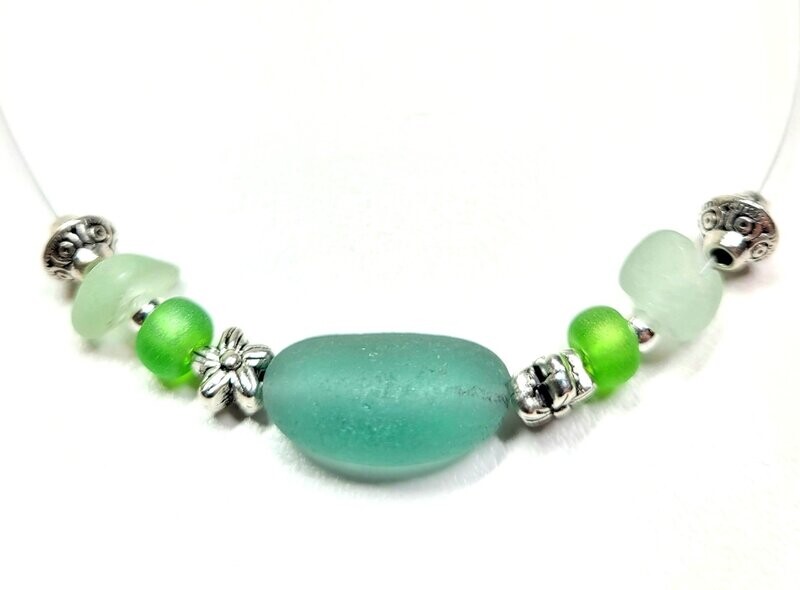 Coastal Breeze Filament Necklace