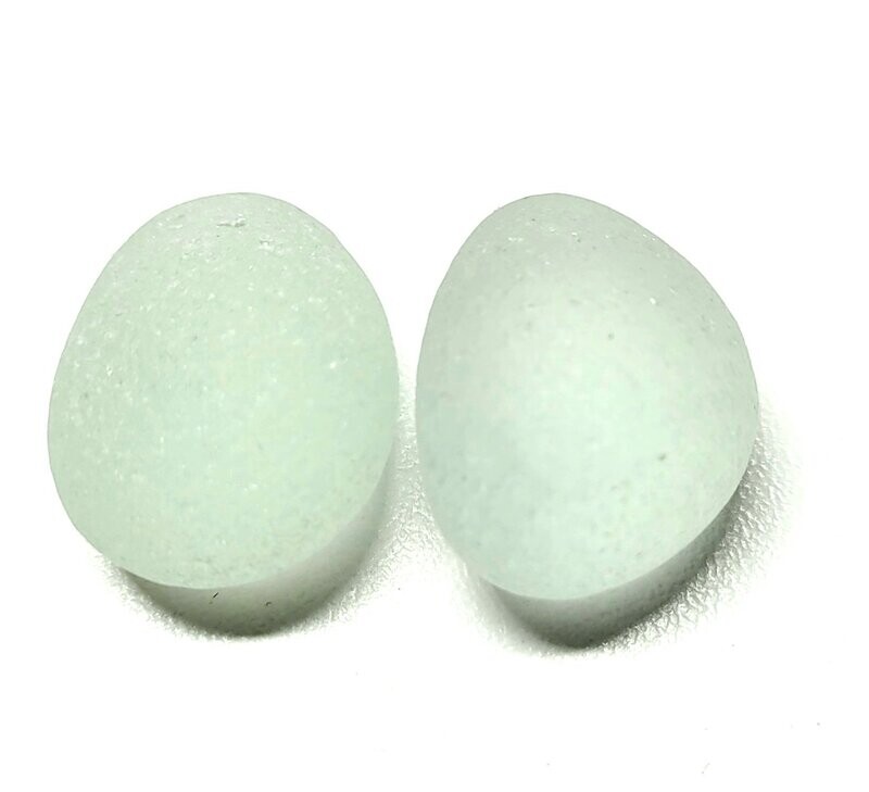 Frosty, Light Seafoam Eggs - 2pcs
