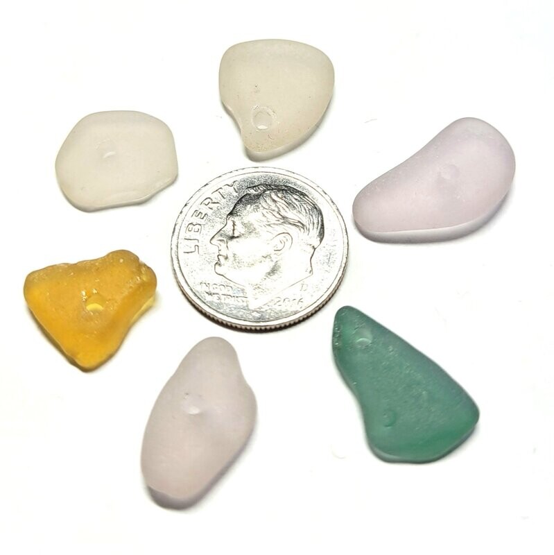 Tropical Caribbean Charms - 6pcs