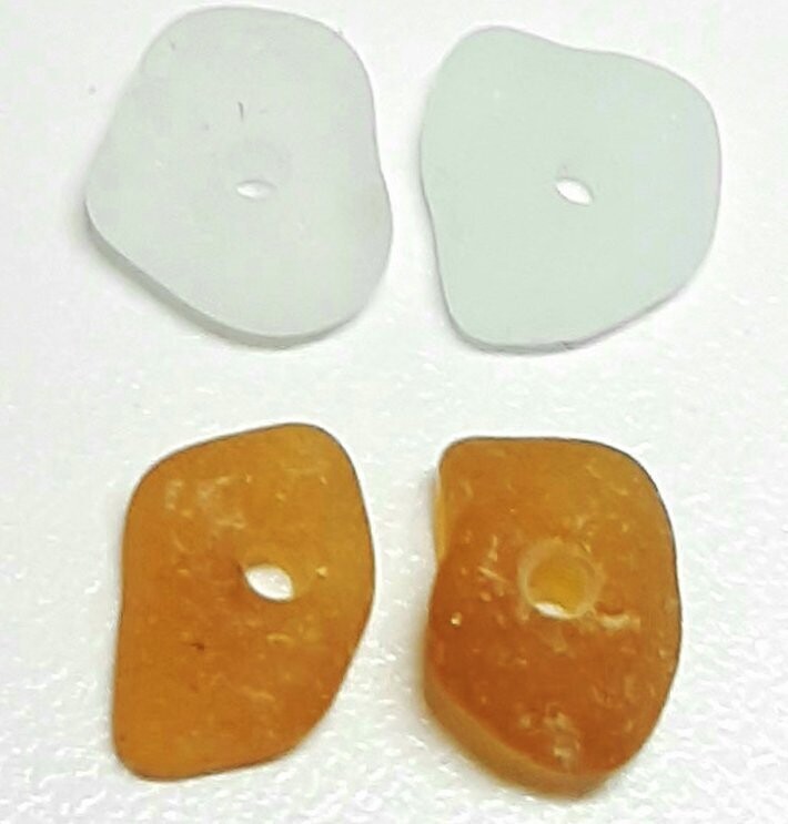 Tiny Paired Up Charms - 4pcs.