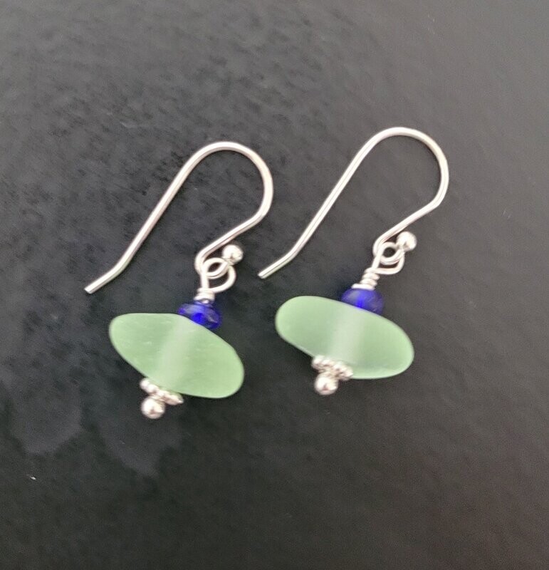 Rare UV Lime Bauble Earrings