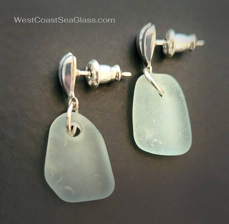 Seafoam Green Post Dangles