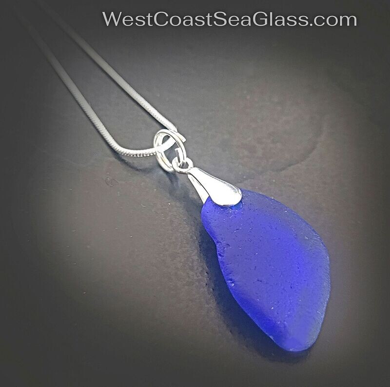 Rare Cobalt Blue Mermaid Tear