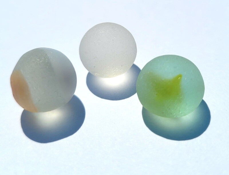 Spring Mix Sea Marbles - 3pcs
