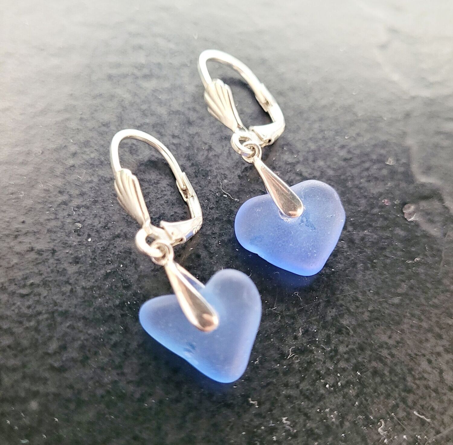 Cornflower Blue Hearts