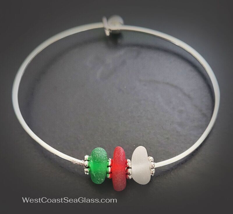 Holiday Bangle w/Rare Red