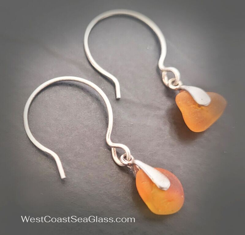 Posh Orange Dangles