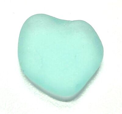Caribbean Aqua Blue Heart